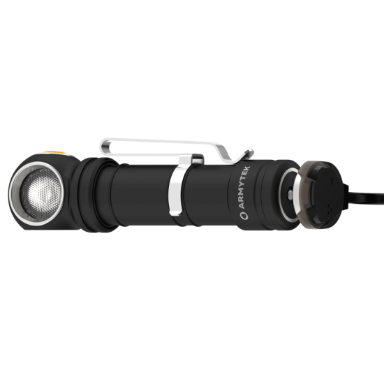 Wizard C2 Pro Max Magnet USB White, latarka czołowa, Armytek 4000 lm